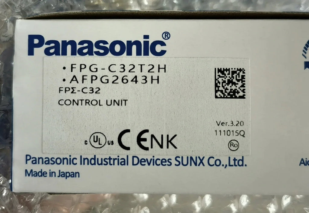 Panasonic FPG-C32T2H AFPG2643H Industrial Control Unit - ZYYKZ Test Equipment