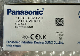Panasonic FPG-C32T2H AFPG2643H Industrial Control Unit - ZYYKZ Test Equipment