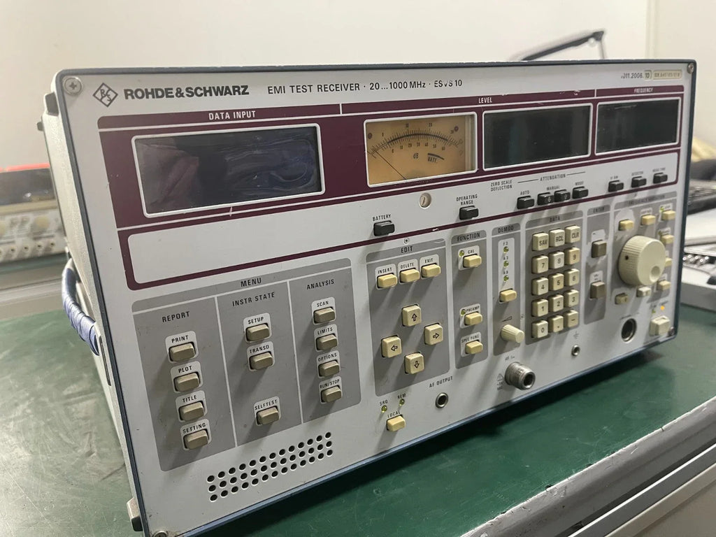 Rohde & Schwarz ESVS10 EMI Test Receiver 20 MHz to 1000 MHz - ZYYKZ Test Equipment
