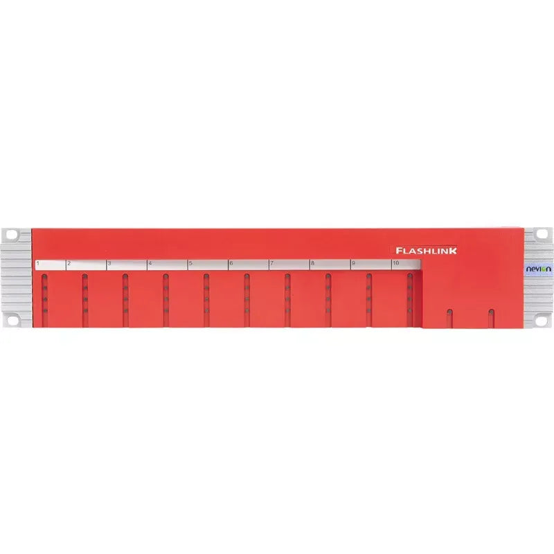 Nevion FR-2RU-10-2-MKII 2RU Modular Frame for 10 Modules with Dual Power Supplies - ZYYKZ Test Equipment