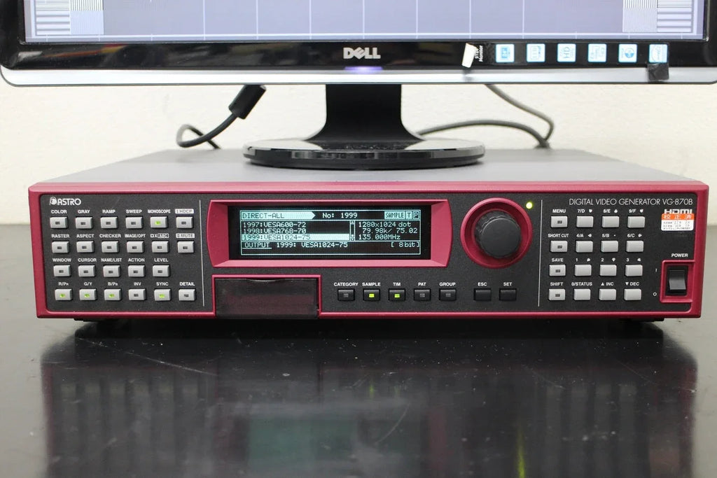 VG870B Professional Video Signal Generator with Multi-Format Support - ZYYKZ Test Equipment