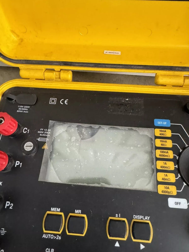 AEMC Instruments Model 6240 Micro-Ohmmeter 110-230V 50/60Hz 80VA - ZYYKZ Test Equipment