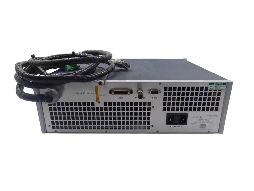 IPG Photonics LDR-3U High-Power Fiber Amplifier for Optical Signal Boosting - ZYYKZ Test Equipment