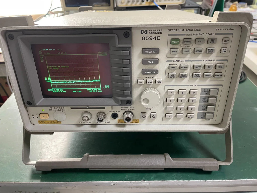 Agilent 8594E Portable Spectrum Analyzer 9 kHz to 2.9 GHz - ZYYKZ Test Equipment