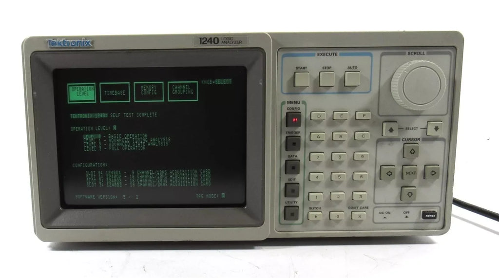 Tektronix 1240 16-Channel Digital Logic Analyzer - ZYYKZ Test Equipment