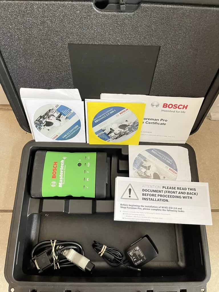 Bosch Mastertech I VCI OEM Hardware Kit F-00K-108-107 MVCI Auto Scan Diagnostic Tool - ZYYKZ Test Equipment