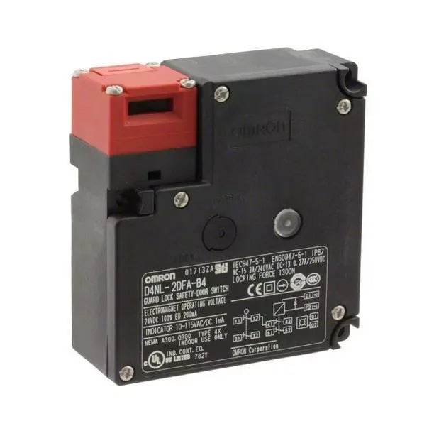 OMRON D4NL-2DFA-B Safety Door Switch for Industrial Automation - ZYYKZ Test Equipment