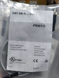 FESTO SMT-8M-A-PS-24V-E-0,3-M8D Proximity Sensor - 24V DC, 0.3m Detection - ZYYKZ Test Equipment