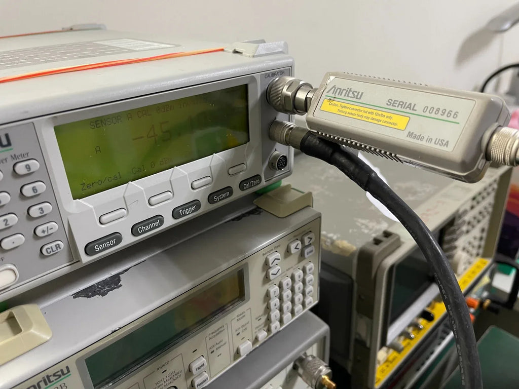 Anritsu MA2472B RF Power Sensor 10 MHz–18 GHz, N Connector, -70 to +20 dBm - ZYYKZ Test Equipment