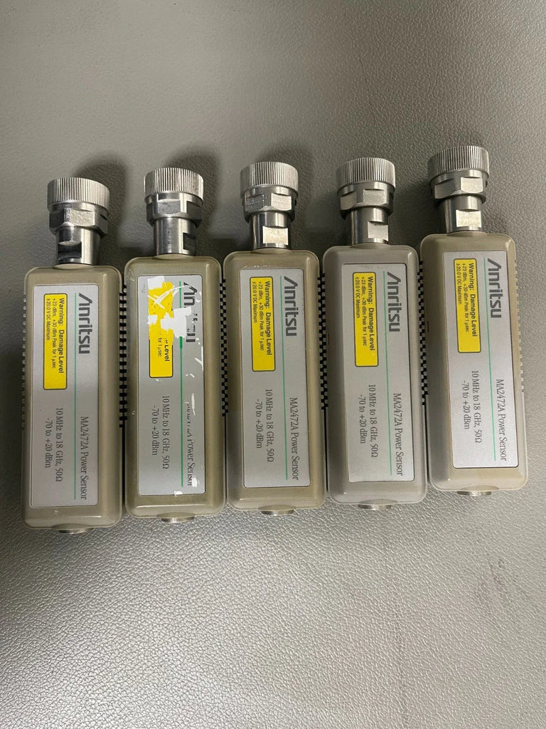 Anritsu MA2472A Wideband Power Sensor 10 MHz–18 GHz, N Connector, -70 to +20 dBm - ZYYKZ Test Equipment