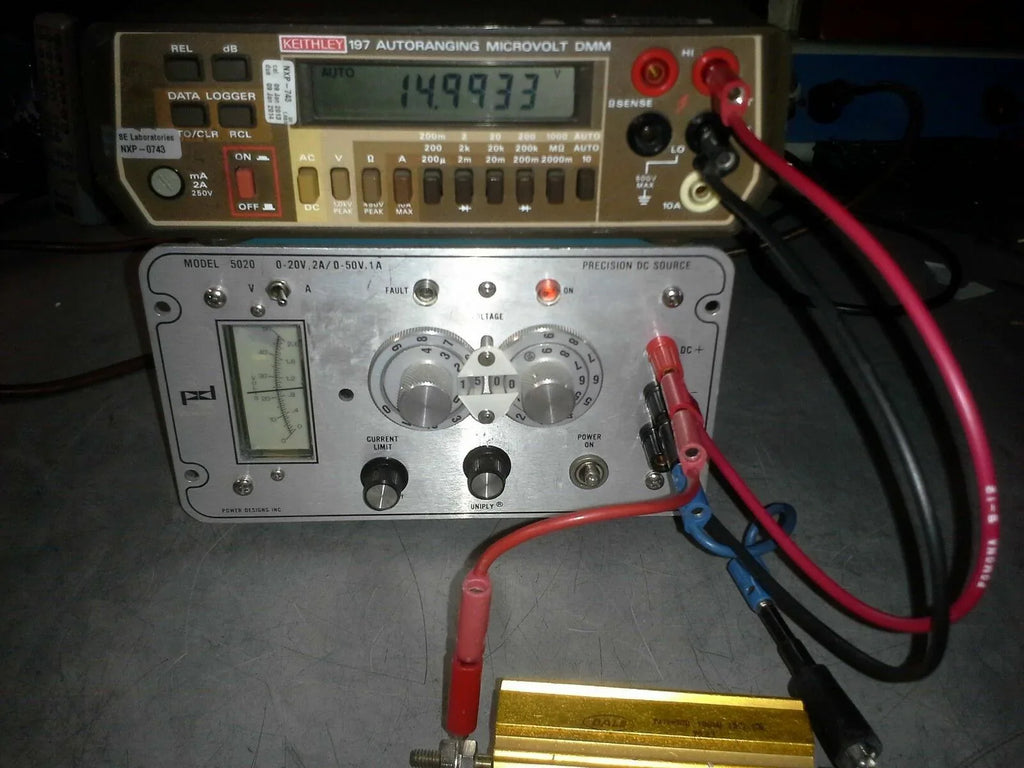 Precision DC Power Supply 0-50V 0-2A Adjustable Output - ZYYKZ Test Equipment