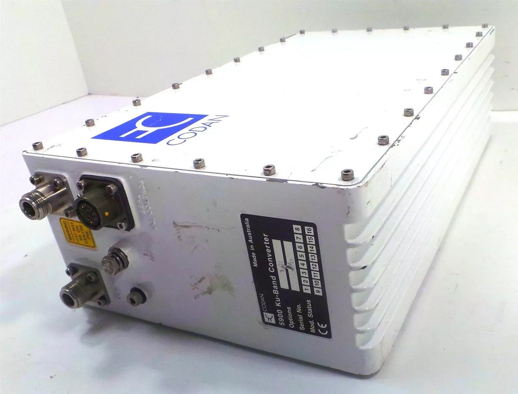 CODAN 5900 Ku-Band 1/N Satellite Frequency Converter - ZYYKZ Test Equipment
