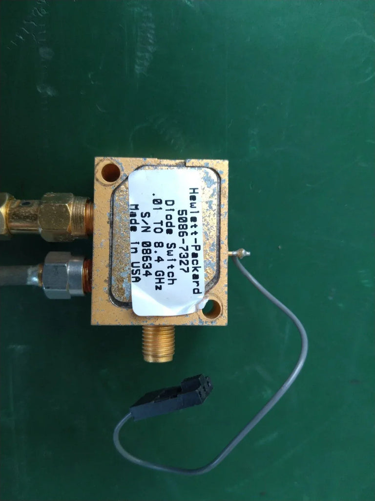 HP 5086-7327 High-Speed Diode Switch & 0955-0098 Directional Coupler - ZYYKZ Test Equipment