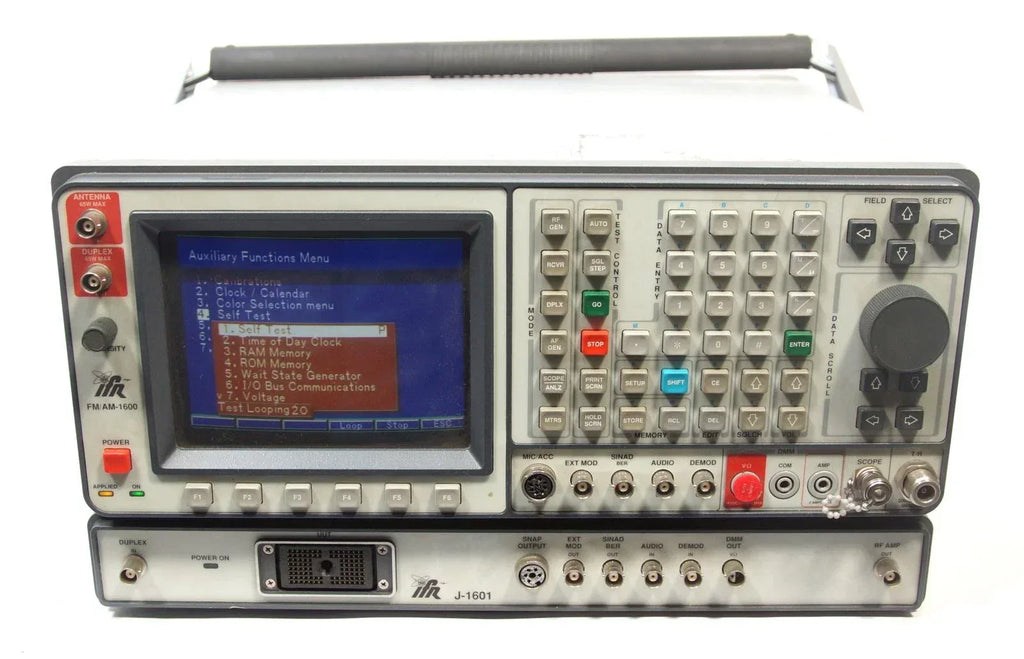 Aeroflex IFR J-1601 FM/AM 1600 Communications Service Monitor - ZYYKZ Test Equipment