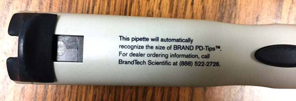 BrandTech Scientific HandyStep Electronic Pipette - Precision Liquid Handling - ZYYKZ Test Equipment
