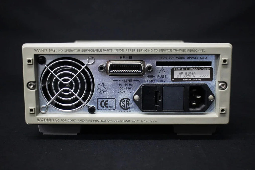 HP Optical Attenuator 1250-1650nm Wavelength Range - ZYYKZ Test Equipment