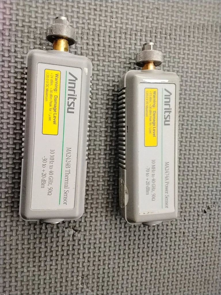 Anritsu MA2474A & MA2424B Precision RF Power Sensors for Accurate Measurement - ZYYKZ Test Equipment