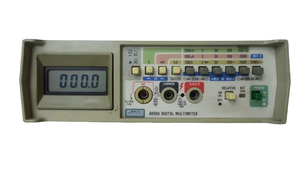 Fluke 8050A True RMS Digital Multimeter with High Accuracy - ZYYKZ Test Equipment