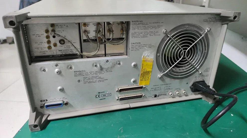 HP 70004A High-Performance Optical Spectrum Analyzer - ZYYKZ Test Equipment
