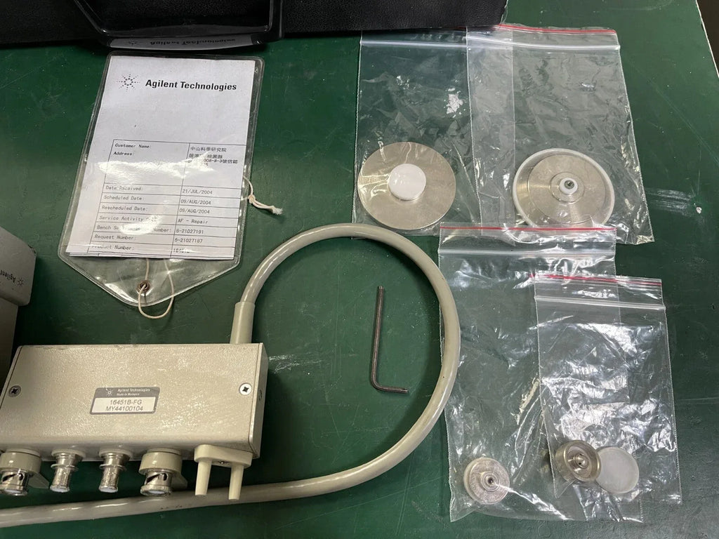 Agilent Keysight 16451B Precision Dielectric Test Fixture for LCR Meters - ZYYKZ Test Equipment