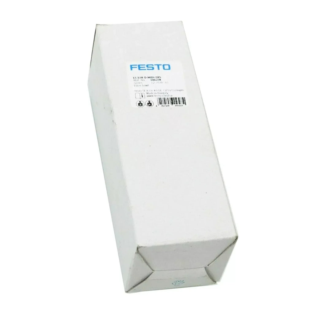 Festo LF/LFR-D-MIDI:ERS 646228 Pneumatic Filter Bowl - ZYYKZ Test Equipment
