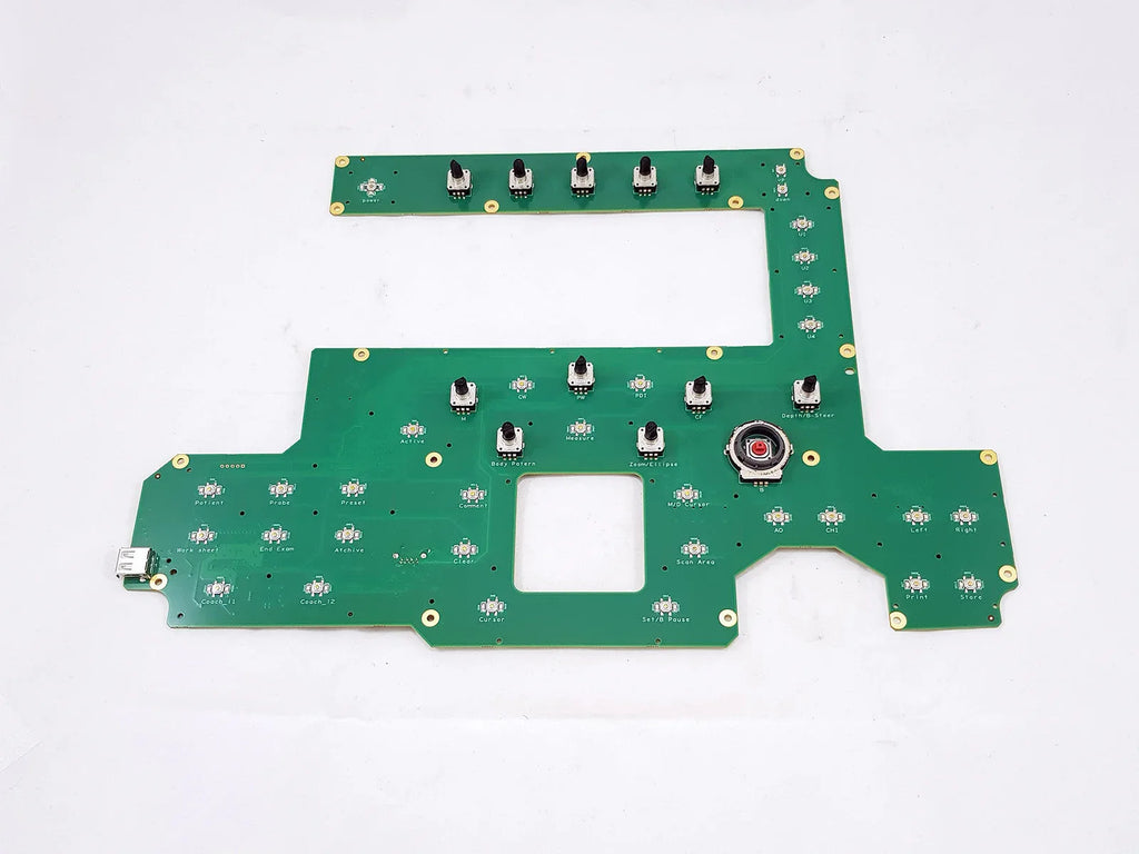 GE Ultrasound Ayan Main Keyboard Printed Wiring Board (PWB) - ZYYKZ Test Equipment