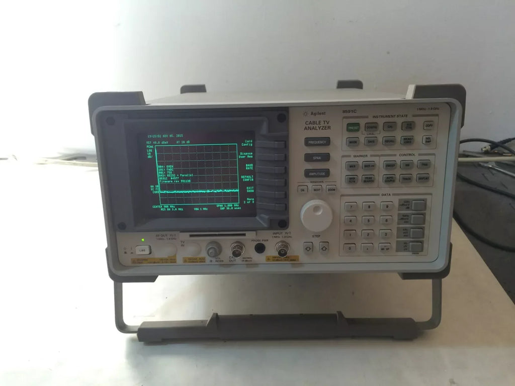 Keysight 8591C Cable TV Analyzer 1.8 GHz with Options 4, 101, 102, 105, 43 - ZYYKZ Test Equipment
