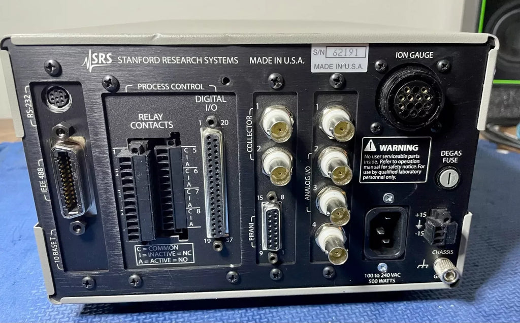 Stanford Research Systems SRS IGC100 Ion Gauge Controller - High Precision Vacuum Measurement - ZYYKZ Test Equipment