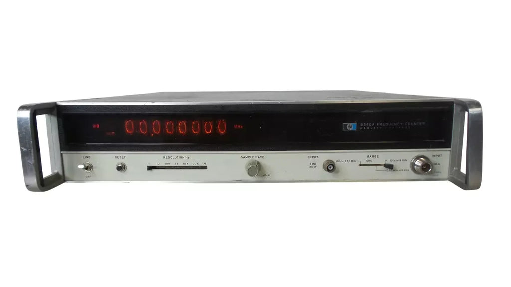 HP 5340A Precision Frequency Counter with High-Resolution Measurement - ZYYKZ Test Equipment