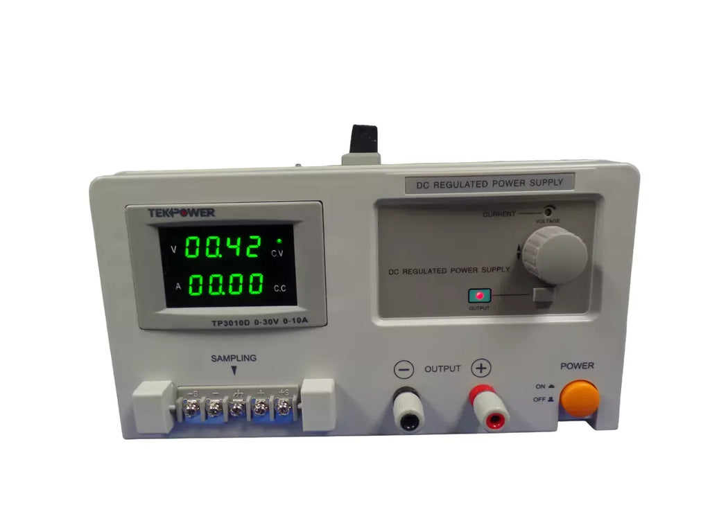 Tekpower TP3010D Regulated DC Power Supply 0-30V 0-10A Adjustable - ZYYKZ Test Equipment