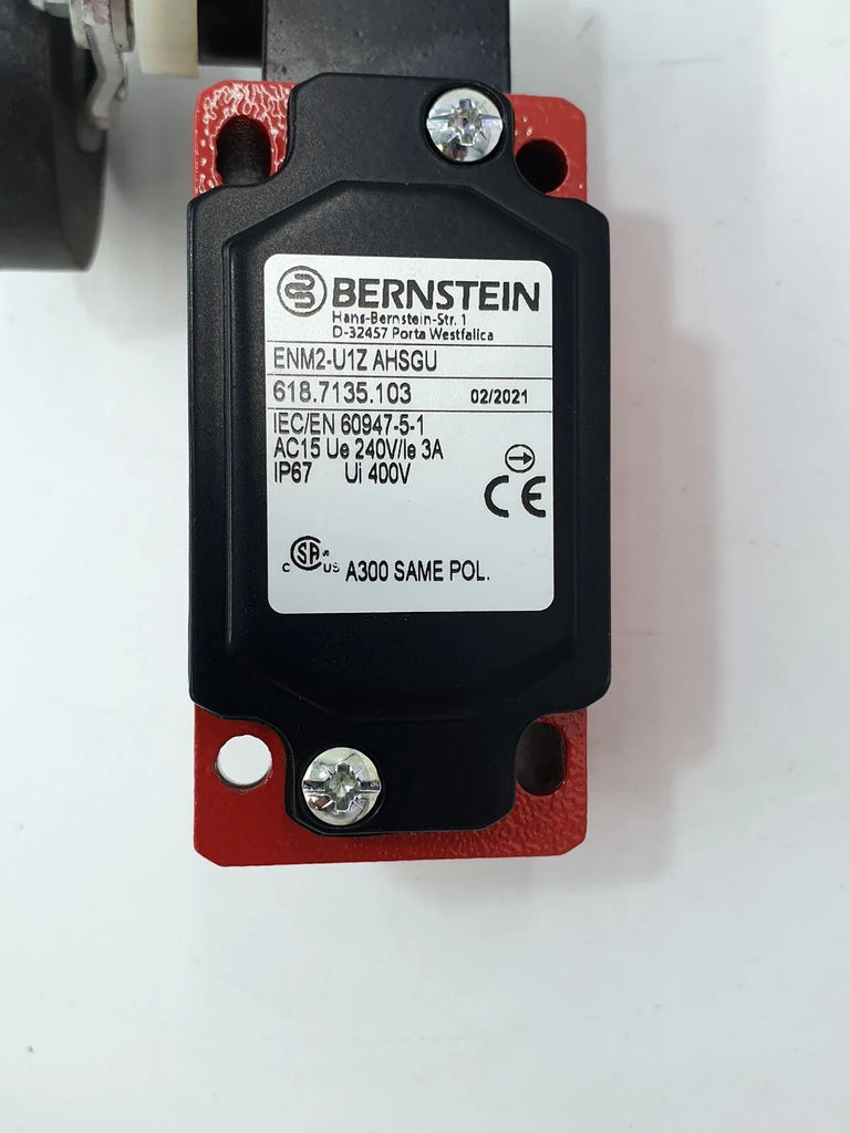 BERNSTEIN ENM2-U1Z Metal Body Industrial Limit Switch - ZYYKZ Test Equipment