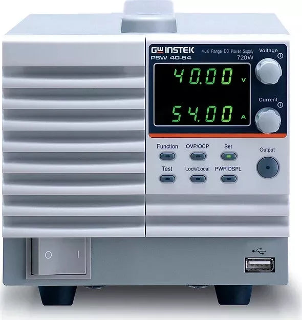 GW Instek PSW 40-54 Programmable DC Power Supply - 0-40V, 0-54A, 720W
