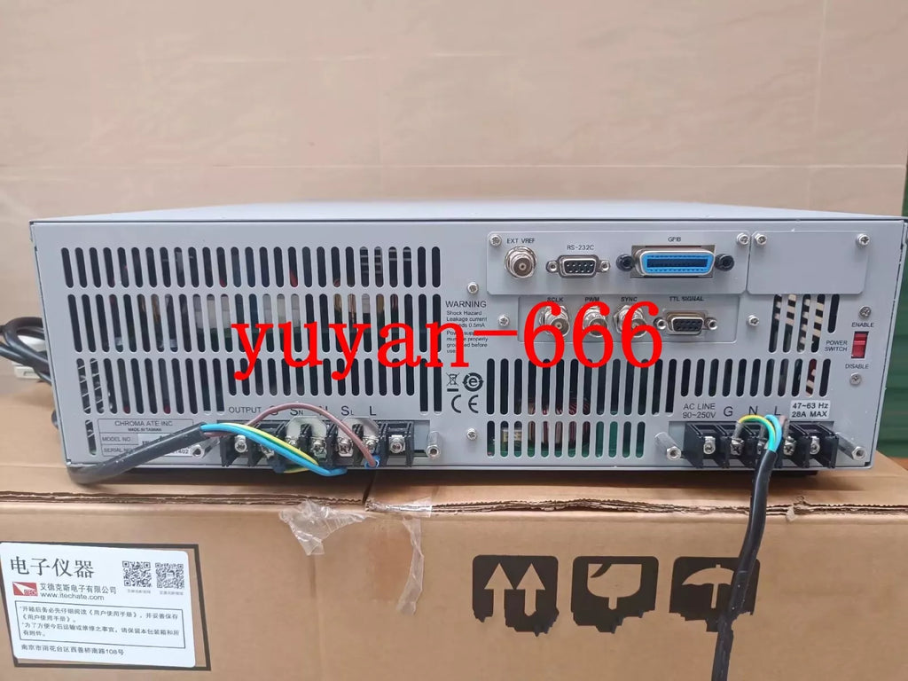 Chroma 61504 AC Power Supply - Used