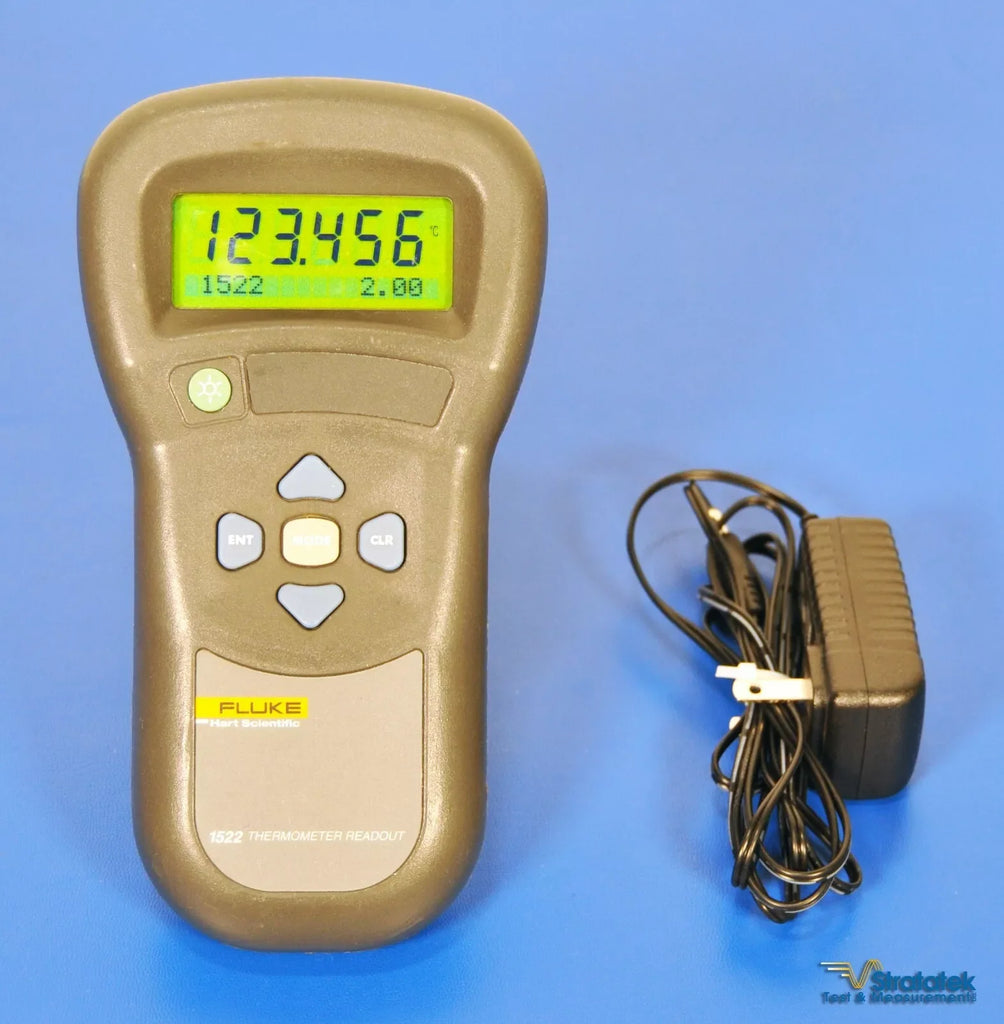 Fluke Hart Scientific 1522 Digital Thermometer - Temperature Readout without Probe