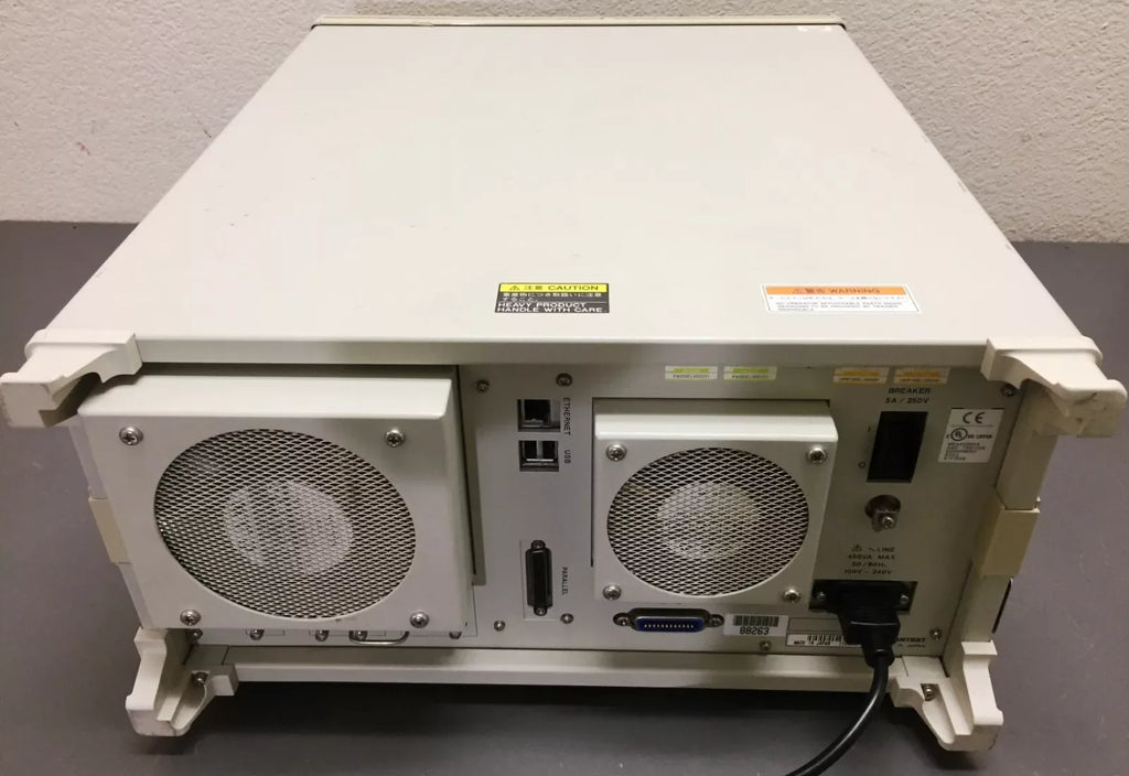 Advantest D3371 Digital Transmission Analyzer for High-Speed Signal Testing - ZYYKZ Test Equipment
