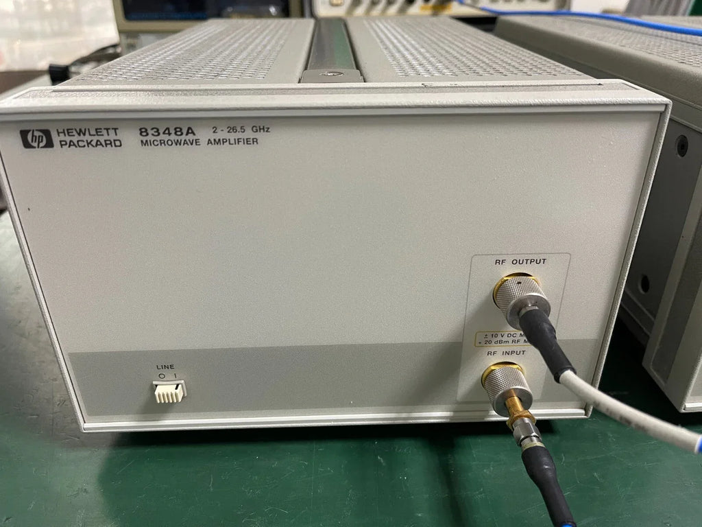 HP Agilent 8348A Microwave Amplifier, 2GHz - 26.5GHz Frequency Range - ZYYKZ Test Equipment