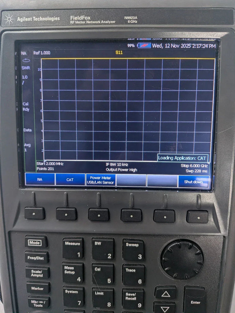 Keysight Agilent Fieldfox N9923A Calibrated Vector Network Analyzer 6 GHz - ZYYKZ Test Equipment