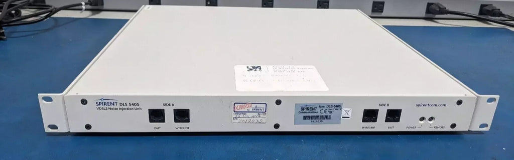 Spirent DLS-5405 VDSL2 Noise Injection Unit for Network Testing - ZYYKZ Test Equipment
