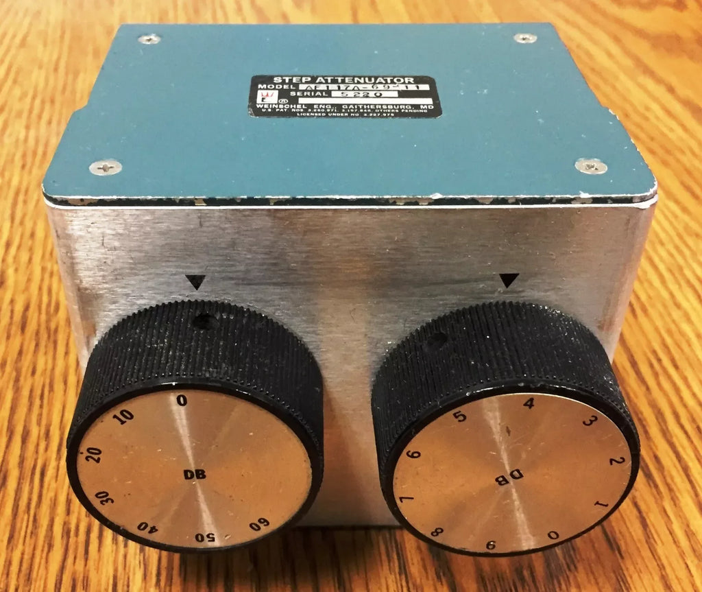 Weinschel API Technologies AF117A-69-11 Precision Step Attenuator 69 dB - ZYYKZ Test Equipment