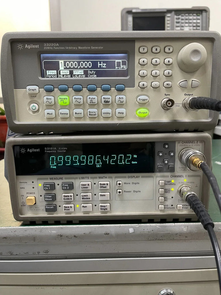 Agilent 53181A Universal Frequency Counter with High Precision Measurement - ZYYKZ Test Equipment