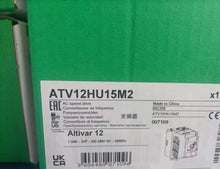 Load image into Gallery viewer, Schneider ATV12HU15M2 Variable Frequency Drive
