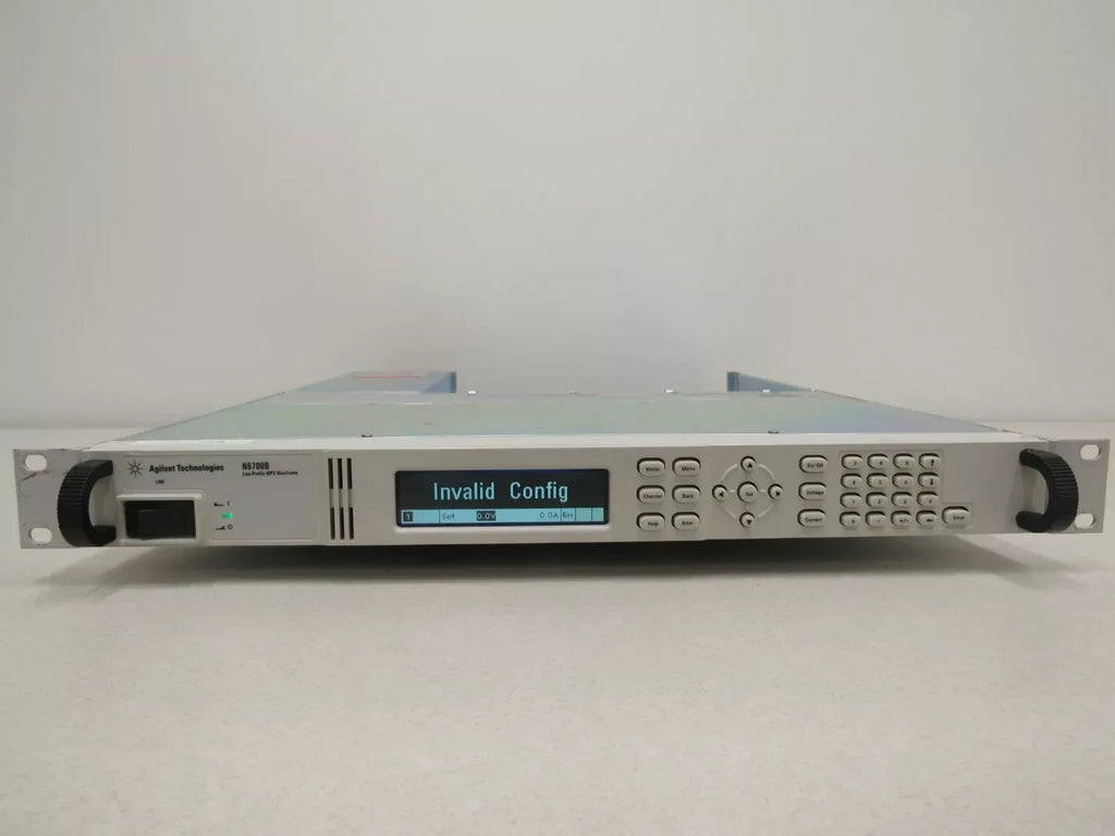 Keysight N6700B Low-Profile Modular Power System Mainframe - ZYYKZ Test Equipment