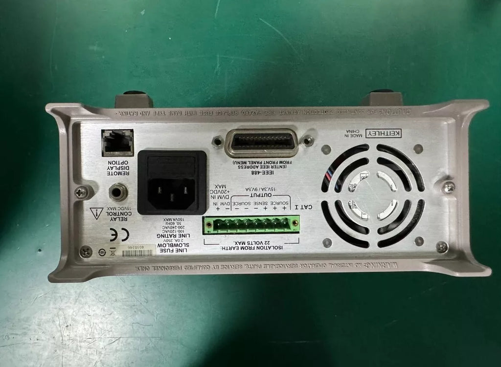 Keithley 2303 High Speed Power Supply 15V/3A, 9V/5A - Used