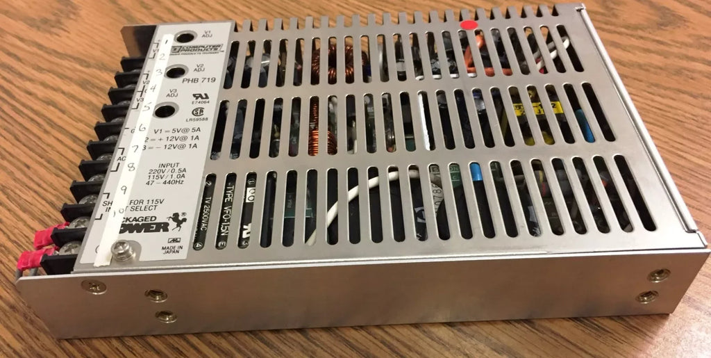 Computer Products PHB719 Multi-Voltage Power Supply 220V/0.5A & 115V/1.0A - ZYYKZ Test Equipment