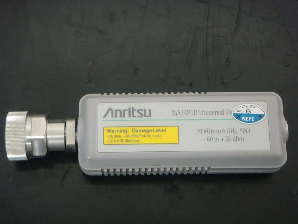 Anritsu MA2481B High-Precision RF Power Sensor - ZYYKZ Test Equipment