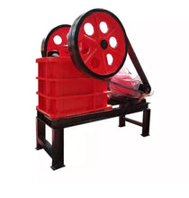 Load image into Gallery viewer, Mini Mobile Jaw Crusher Machine with Base Frame for Stone Crushing - ZYYKZ Test Equipment