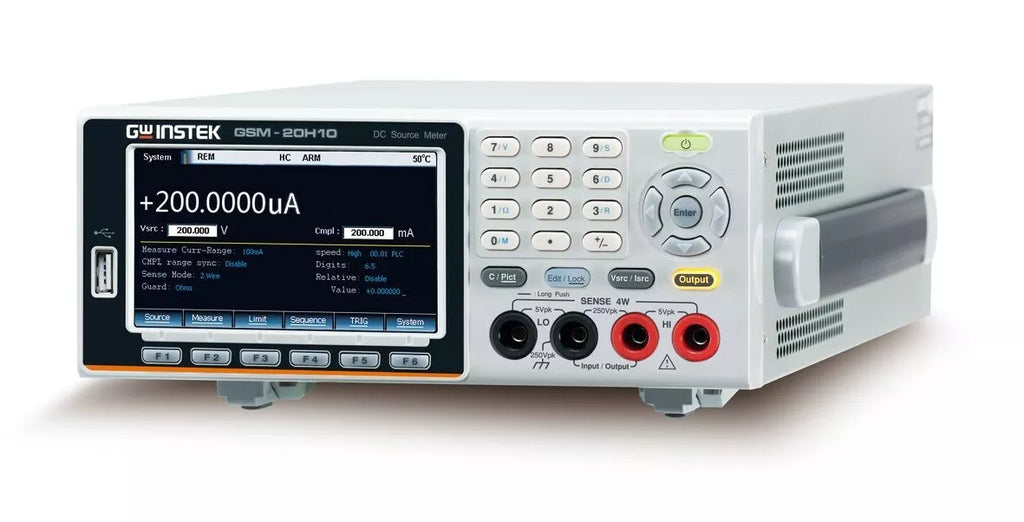 GW Instek GSM-20H10 Precision Source Meter - 210V/1.05A/22W SMU