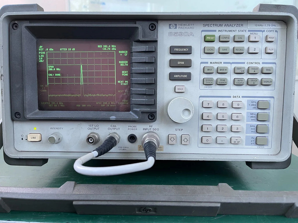 Agilent 8590A Spectrum Analyzer 10 kHz to 1.5 GHz - ZYYKZ Test Equipment