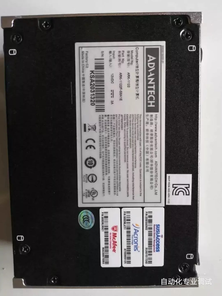 ARK-1122F-S8A1E Industrial Microcomputer with Intel Processor - ZYYKZ Test Equipment