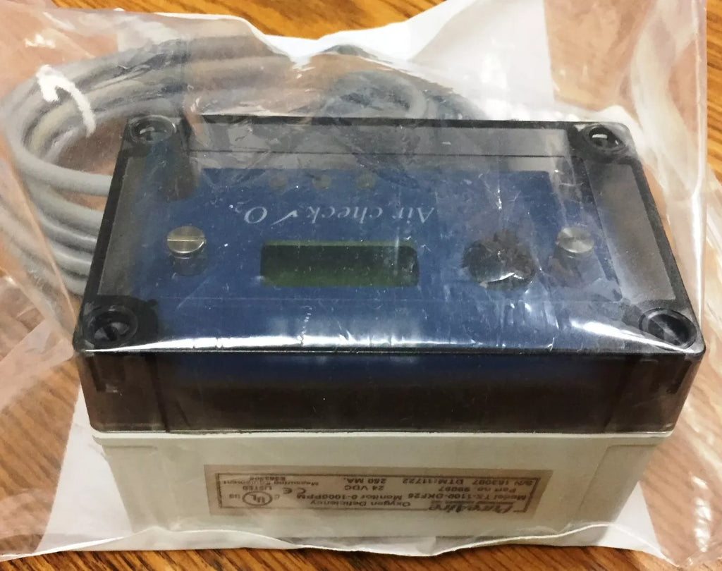 Pure Aire TX-1100-DKF25 Trace Oxygen Analyzer Monitoring System - ZYYKZ Test Equipment